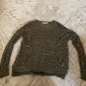 Crocheted sweater
